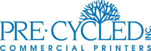 Pre Cycled Logo blue 1