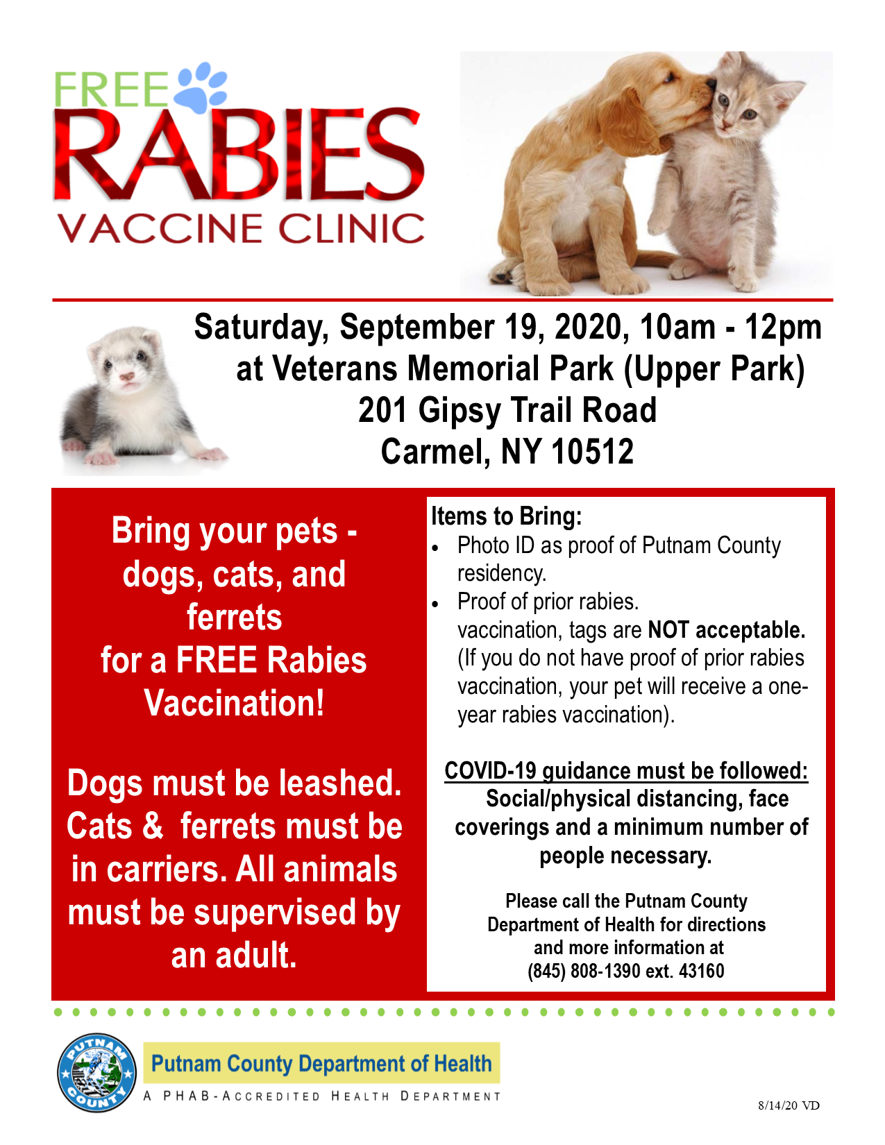 2020 September Rabies Flyer