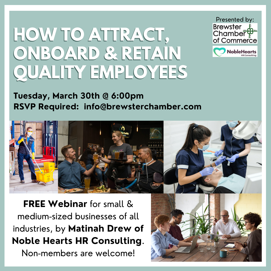 Webinar: How to Attract, Onboard & Retain Quality Employees