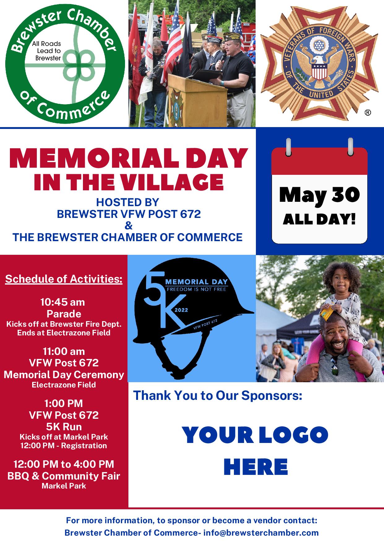 Memorial Day in the Village