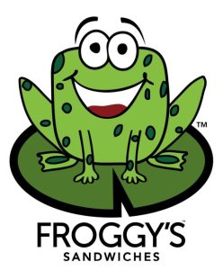 Froggy decal