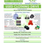 Used Clothing Drive to Benefit Relay for Life