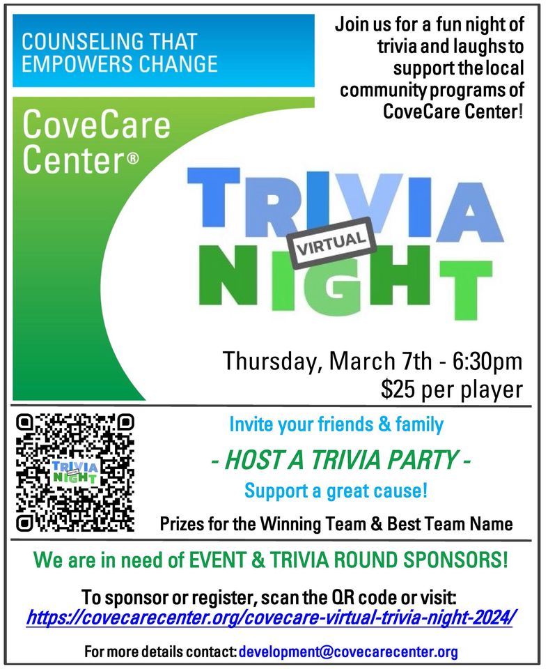 CoveCare Center Virtual Trivia Night