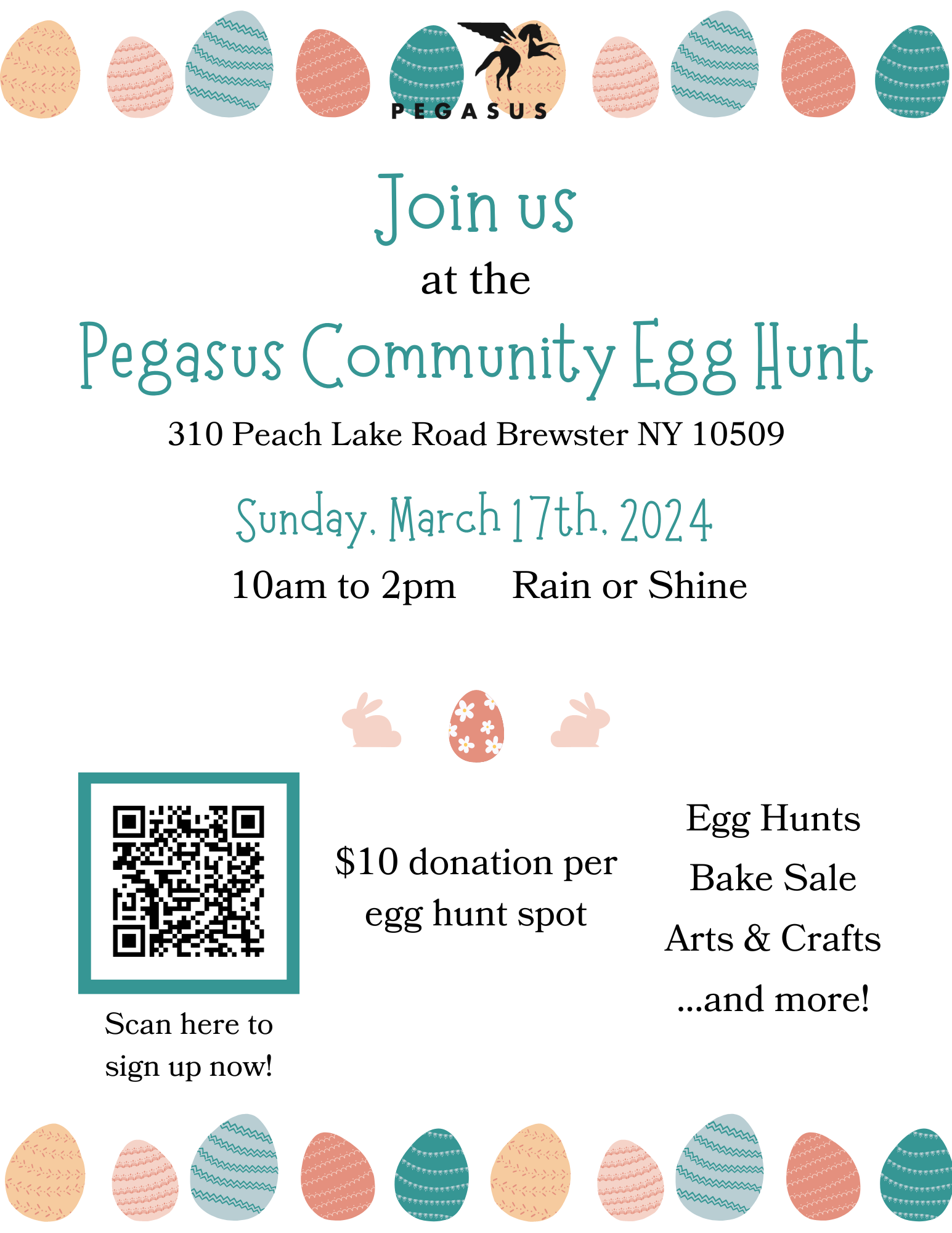Pegasus Community Egg Hunt