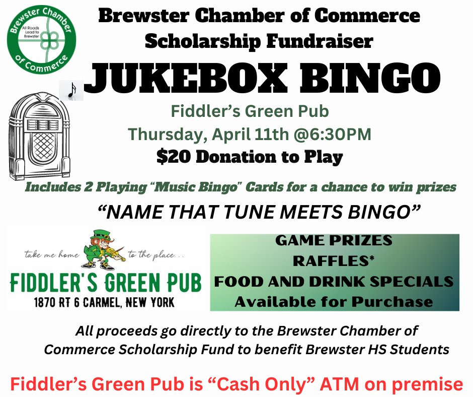 Jukebox Bingo at Fiddler's Green Pub