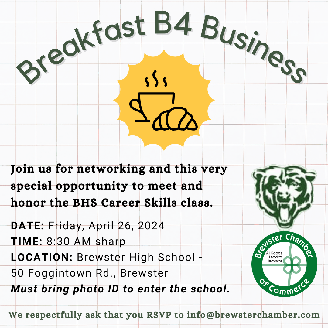 Breakfast B4 Business: Brewster High School Career Skills