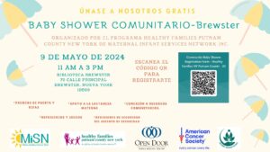SM (Spanish) Putnam County Baby Shower Flyer