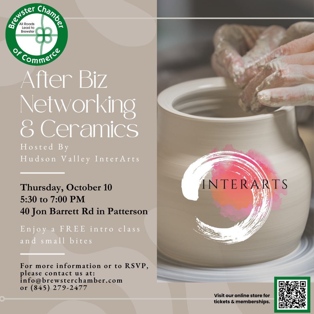 After Biz Networking & Ceramics hosted by Hudson Valley InterArts