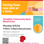 Tompkins Community Bank Blood Drive